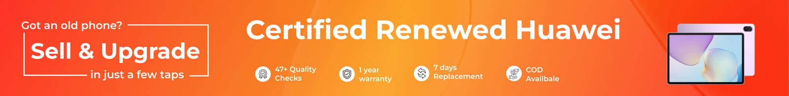 Buy Refurbished Huawei Tabs