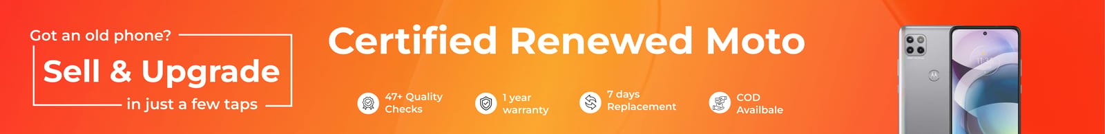 Buy refurbished moto smartphones