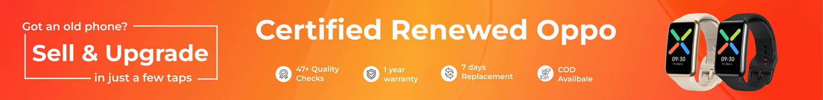 Buy Refurbished Oppo Watches