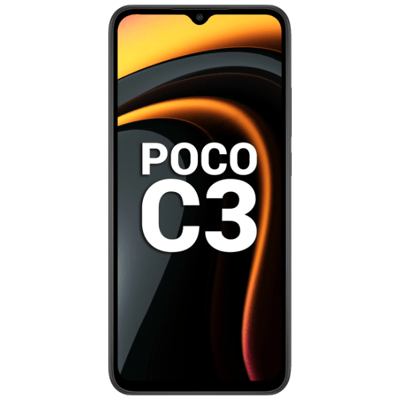 POCO C3 (4GB,64GB) Black- Refurbished