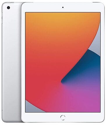 Apple iPad 8th Gen Cellular ( Silver , 128GB) - Refurbished