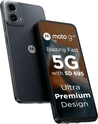 Buy Moto G34 5G 8GB 128GB Charcoal Black - Refurbished
