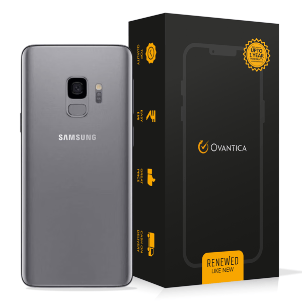Buy Samsung Galaxy S9 (4GB, 64GB RAM) Titanium Gray- Refurbished