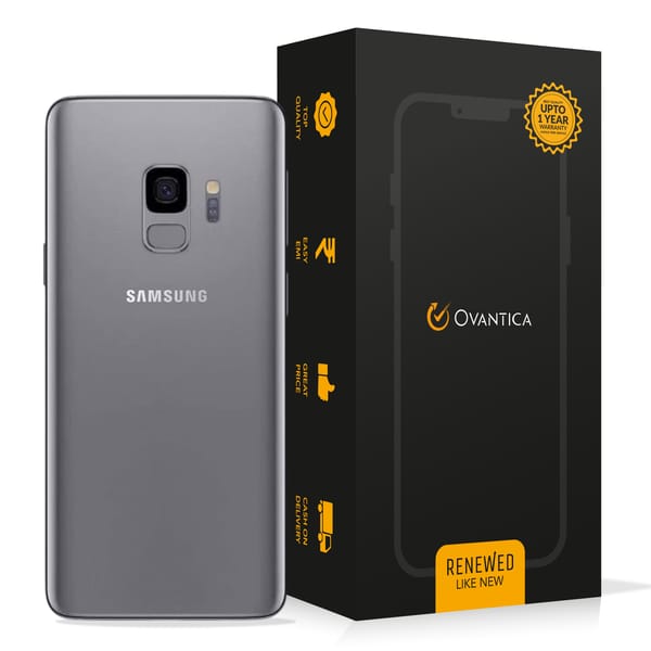 Buy Samsung Galaxy S9 (4GB, 64GB RAM) Titanium Gray- Refurbished