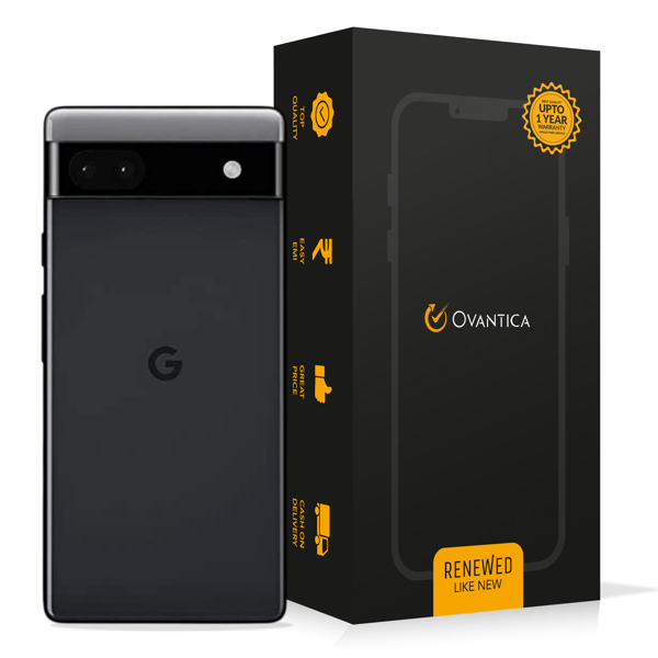 Google Pixel 6a ブラック 本体 Google Pixel 6a Refurbished | Best Budget Pixel with Warranty