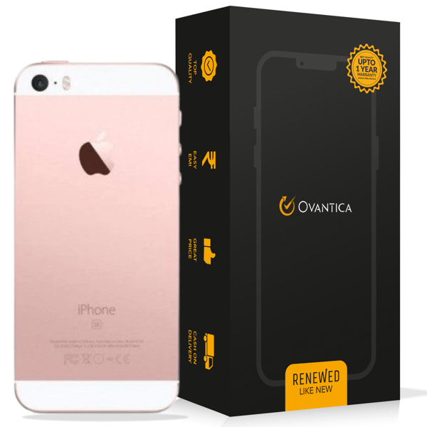 バッテリー100% iPhone SE Rose Gold 16 GB おまけ Certified Refurbished iPhone SE | Buy Online at Ovantica