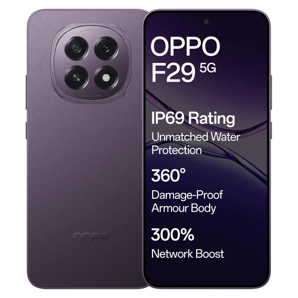 Buy Oppo F29 8GB 256GB Purple - Refurbished