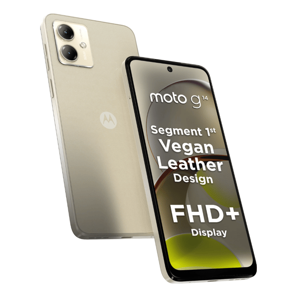 Buy Moto G14 4GB 128GB Butter Cream - Refurbished