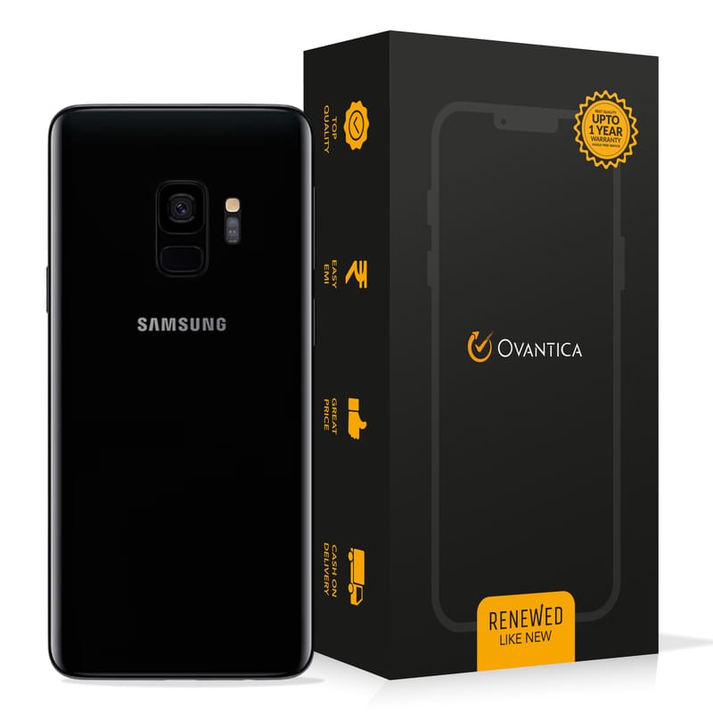 Buy Samsung Galaxy S9 (4GB, 64GB RAM) Midnight Black- Refurbished